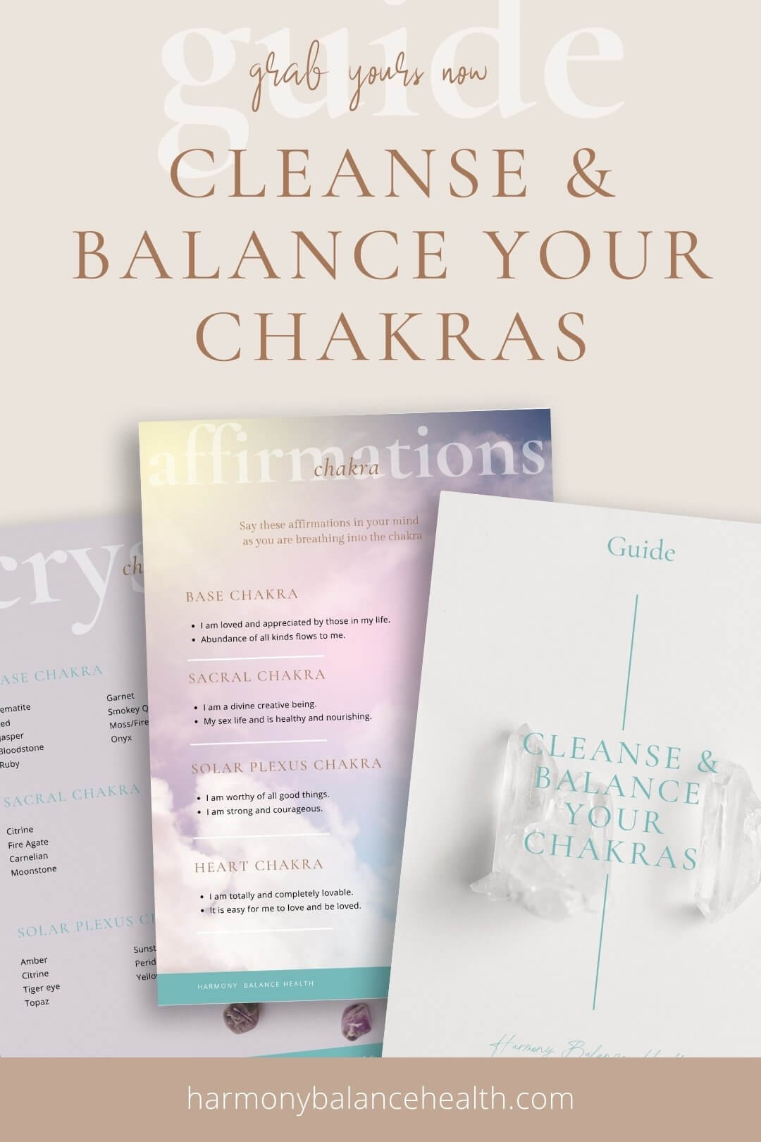 Cleanse and balance your chakra free guide