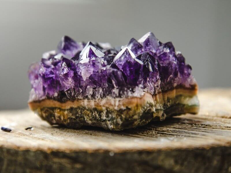 Amethyst for protection and safety