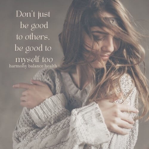 be good to yourself 